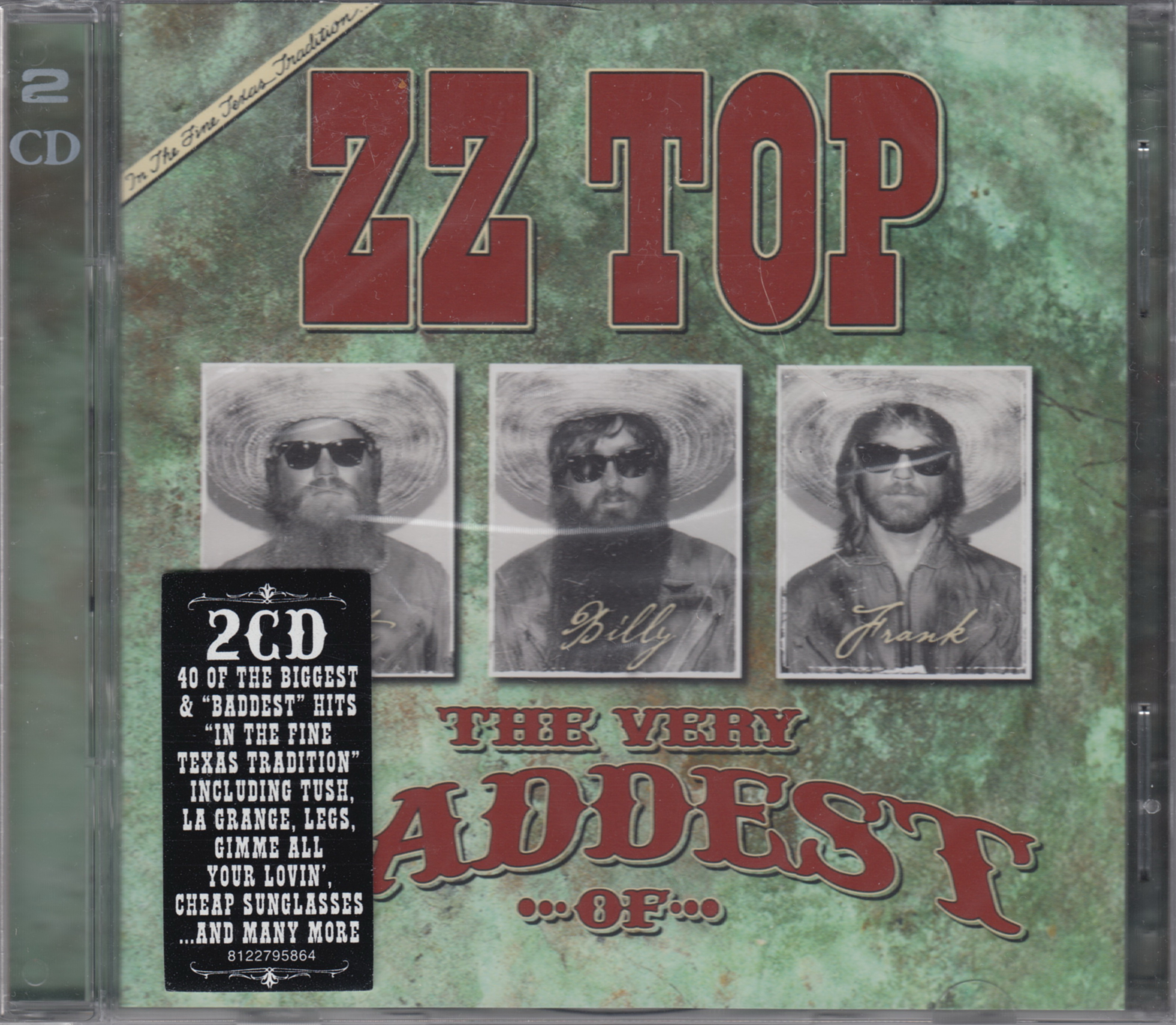 ZZ Top  The Very Baddest : Front + Sticker  eu